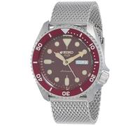 Seiko 5 Sports Herren-Uhr Automatik Edelstahl mit Textilband