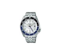 Seiko 5 Sports Herrenuhr GMT silber weiß SSK033K1