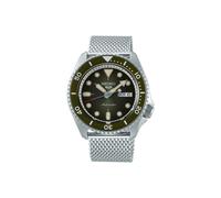Seiko 5 Sports Herrenuhr silber grün SRPD75K1