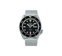 Seiko 5 Sports Herrenuhr silber schwarz SRPD73K1