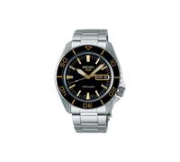 Seiko 5 Sports Herrenuhr silber schwarz SRPK99K1