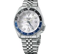 Seiko 5 Sports SKX GMT "Sky Blue Silver Cloud" Automatic SSK033K1