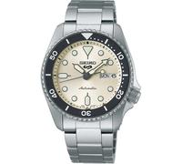 SEIKO Herren Analoguhr schwarz / silber, Größe One Size schwarz / silber