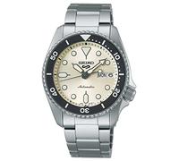 SEIKO Herren Analoguhr schwarz / silber, Größe One Size schwarz / silber