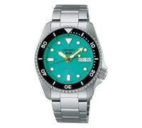 Seiko 5 Sports Unisex Automatikuhr Stahl/Türkis SRPK33K1