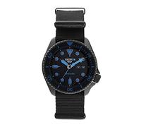 Seiko 5 Street Herren-Uhr mit Titankarbidauflage und Textilband SRPD81K1