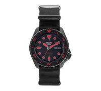 Seiko 5 Street Herren-Uhr mit Titankarbidauflage und Textilband SRPD83K1
