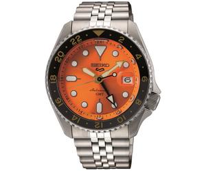 Seiko - Armbanduhr SSK005K1 Seiko 5 five Sports GMT Datumslupe