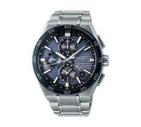 Seiko SSH175J1 Astron GPS Solar Herrenuhr Chronograph Titan/Blau