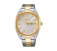 Seiko Uhren SUR446P1 Herrenuhr Bicolor mit Saphirglas