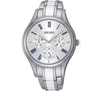 Seiko Damen-Armbanduhr Damenuhren Analog Quarz Verschiedene Materialien SKY721P1