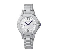 Seiko Damen-Armbanduhr XS Quarz Analog Edelstahl SRZ421P1