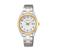 Seiko Damen-Uhr Quarz Edelstahl mit Edelstahlband SUR466P1