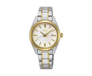 Seiko Damen-Uhr Quarz Edelstahl mit Edelstahlband SUR632P1