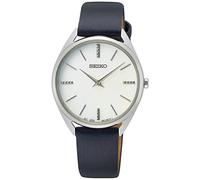 Seiko Damen-Uhr Quarz Edelstahl mit Lederband SWR079P1