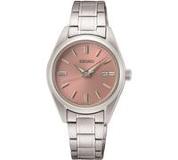 Seiko - Damenarmbanduhr Seiko SUR529P1 mit rosa Zifferblatt