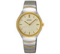 Seiko Damen Uhr Quarz mit Edelstahlband SUR550P1