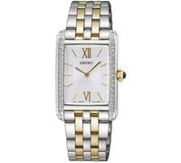 Seiko Damen Analog Quarz Uhr mit Edelstahl Armband SWR093P1