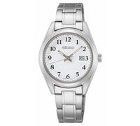 Seiko Uhren SUR465P1 Damenuhr mit Saphirglas Stahl/Weiß