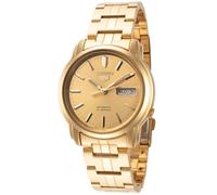 Seiko Gold Tone Stainless Steel 5 Automatic Link Bracelet