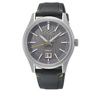 Seiko Herren Analog Quarz Uhr mit Nylon Armband SUR543P1, Schwarz