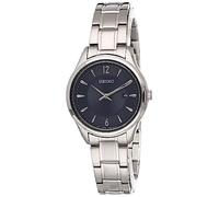 Seiko Herren-Armbanduhr, analog, Quarz, mit Armband aus Edelstahl SUR425