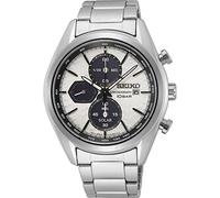 Seiko Herren-Uhr Quarz Edelstahl mit Edelstahlband SSC769P1, Weiß