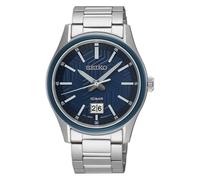 Seiko SUR559P1 Quarzuhr für Herren Stahl/Blau 10 bar