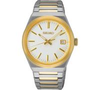 Seiko Herren Uhr Quarz mit Edelstahlband SUR558P1