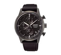 Seiko Uhren SSB393P1 Herrenuhr Chronograph Titan Schwarz