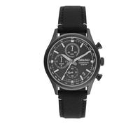 Seiko Herren-Uhr Quarz Titan mit Textilband SSB421P1
