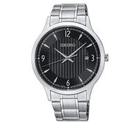 SEIKO HerrenArmbanduhr Analog Quarz Edelstahl SGEH81P1