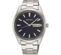 Seiko - Herrenarmbanduhr Seiko SUR341P1 Leuchtzeiger und Tag-Datumsanzeige