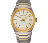 Seiko - Herrenarmbanduhr Seiko SUR558P1 mit goldfarbenen Zifferblatt