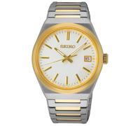 Seiko Herren Uhr Quarz mit Edelstahlband SUR558P1