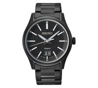 Seiko Herrenuhr aus schwarz beschichtetem Edelstahl SUR515P1