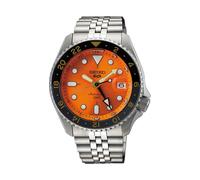 Seiko Herrenuhr Seiko 5 Sports SSK005K1 – Automatik GMT – Stahl/Orange