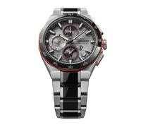 Seiko SSH183J1 Astron GPS Solar Herrenuhr Chrono Titan Schwarz/Orange LE
