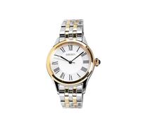 Seiko Damen-Armbanduhr SUR612P1 – Klassische Quarzuhr, analog, Edelstahl, silber