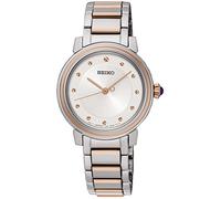 Seiko Ladies Damen Uhr analog Quarzwerk mit Edelstahl Armband SRZ480P1