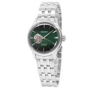 Seiko Men's SSA441J1 Presage Open Heart Green Dial Auto