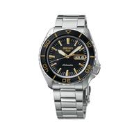 Seiko SRPK99K1 5 Sports Herrenuhr Automatik Schwarz/Goldfarben