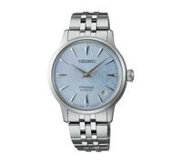 Seiko Presage Blue Zifferblatt Edelstahl Uhr für Frauen SRPL61J