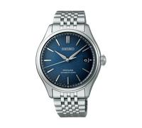 Seiko SPB525J1 Presage Herrenuhr Automatik Stahl/Dunkelblau