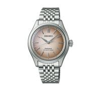 Seiko SPB523J1 Presage Armbanduhr Automatik Stahl/Hellbraun