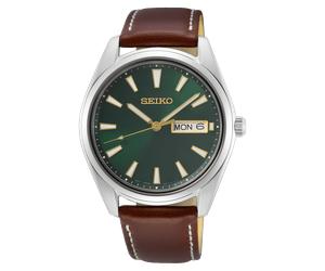 Seiko - Seiko-Analoguhr-SUR449P1 braun