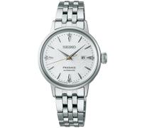 Seiko SRE017J1 Presage Damenuhr Automatik Silberfarben