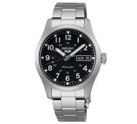 Seiko SRPJ81K1 Herrenuhr Automatik Stahl/Schwarz