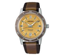 Seiko SRPL75J1 Presage Style 60's Herren-Armbanduhr Automatik Braun