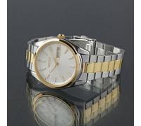 Seiko Uhren SUR446P1 Herrenuhr Bicolor mit Saphirglas